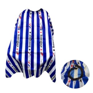 Capa barberia cuello eslastico con ganchos N4